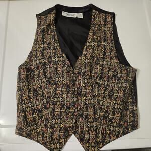 Vintage Vest 90's Uncle Joey Full House Southwest Aztec Festival Bo Waistcoat